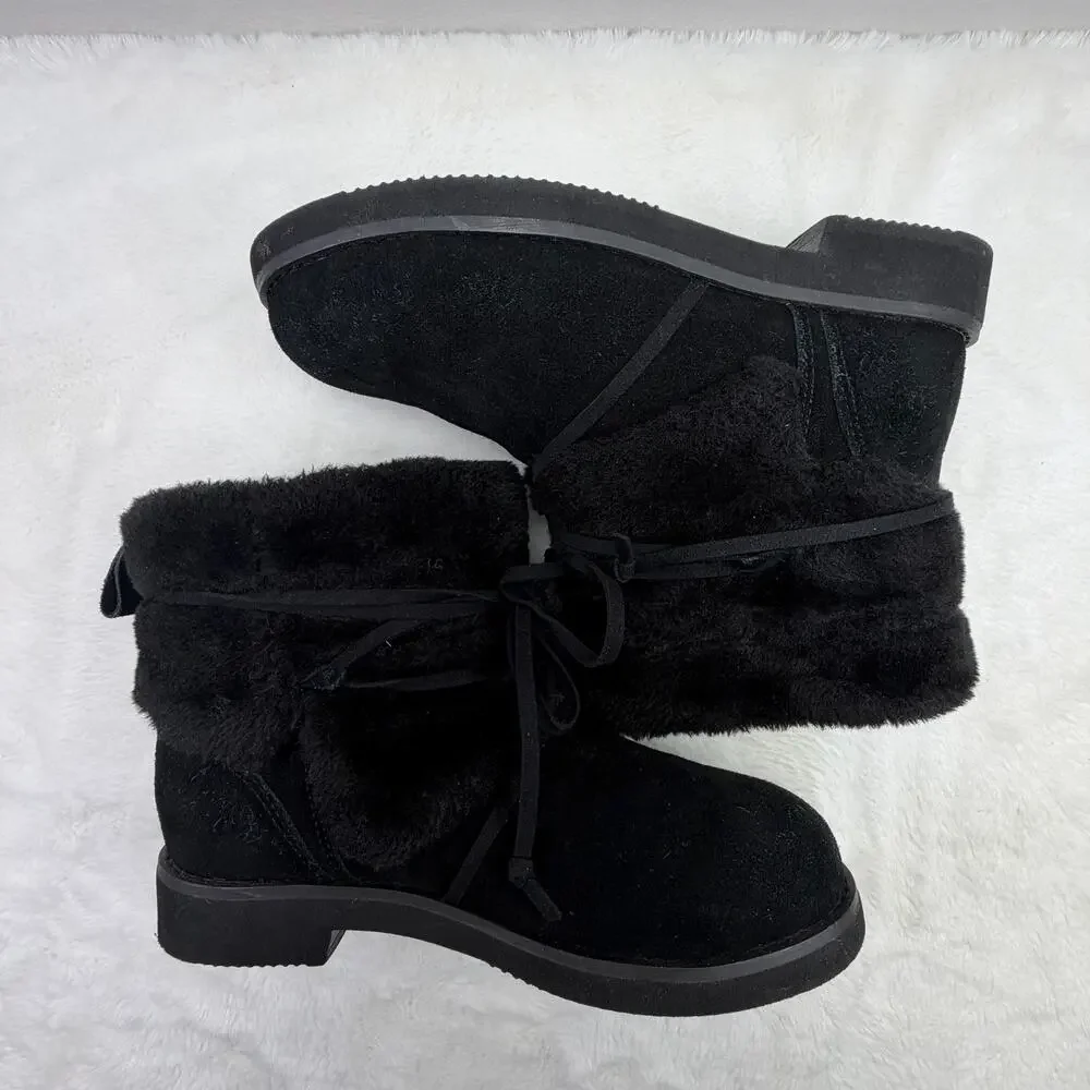 Style & Co. Women’s Korri Faux-Fur Lined Lace-Up Winter Snow Boots Size 7